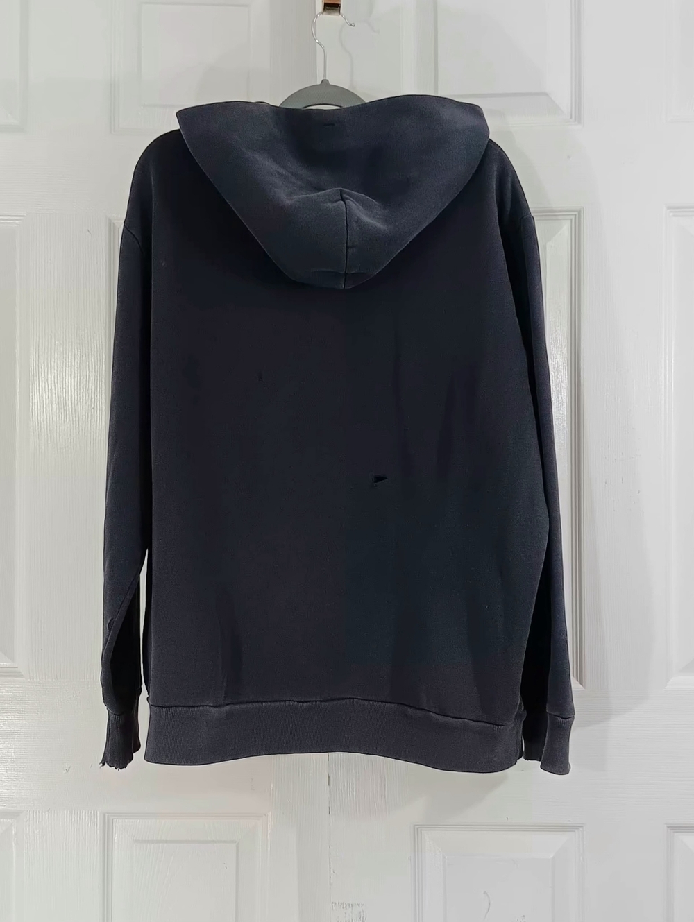 VTG Polo Jeans 67RL Ralph Lauren Hoodie Sweatshirt Men's XXL Distressed Grunge - Picture 2 of 16
